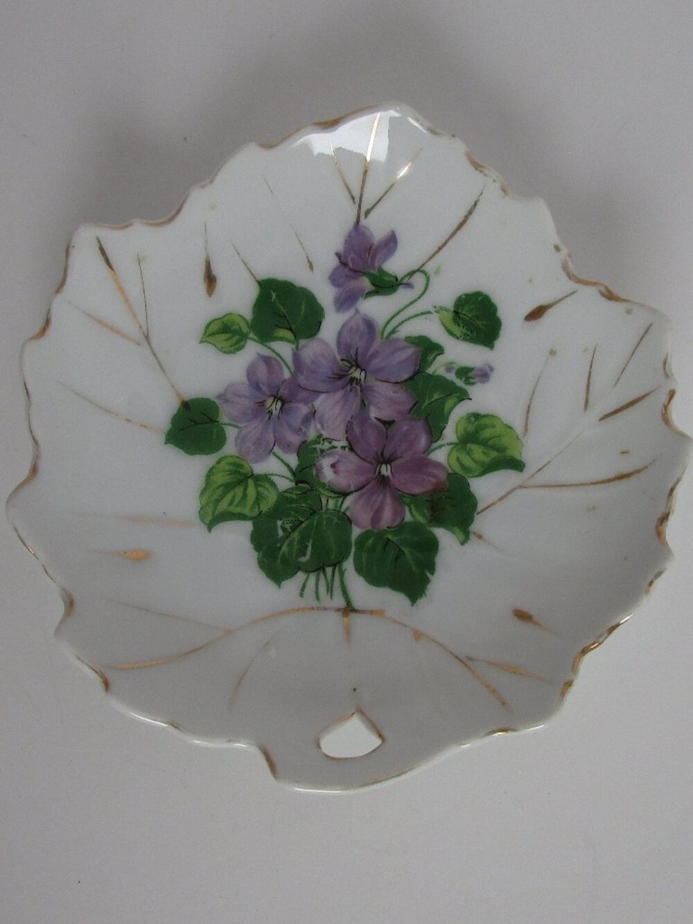 vintage hand painted saucer